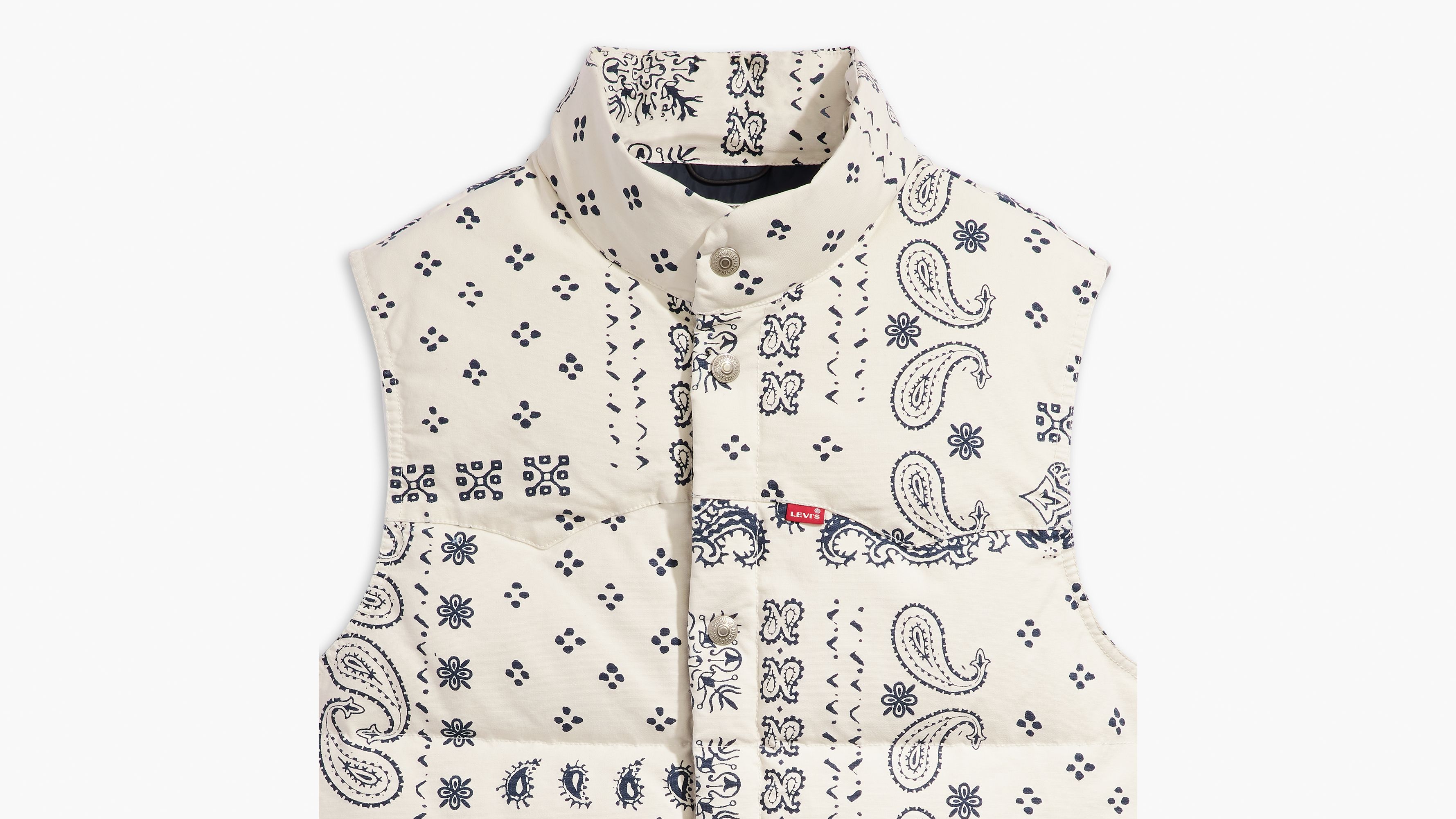 Doudoune sans manches western Super - Francisco Bandana Naval Academy - Multicolore