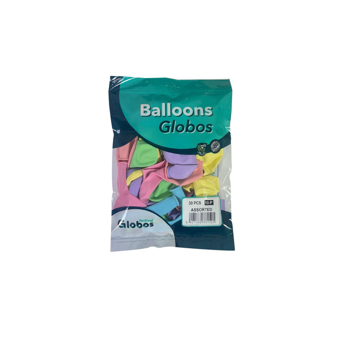 30 Luftballons - pastell
