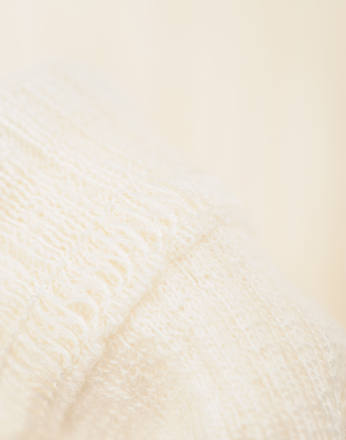 Legging van merinowol voor baby's in Eggnog