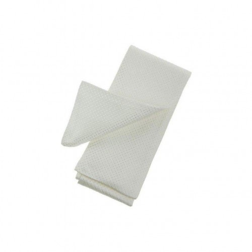 Plastron branco desmontado