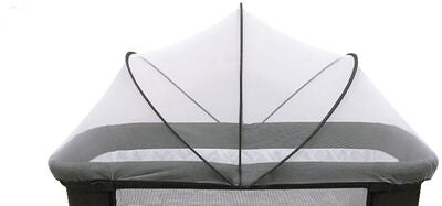 BabyDan Bedside Multi Crib, Grå Mesh