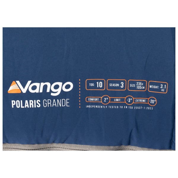 Vango - Polaris Grande - Sac de couchage synthétique
