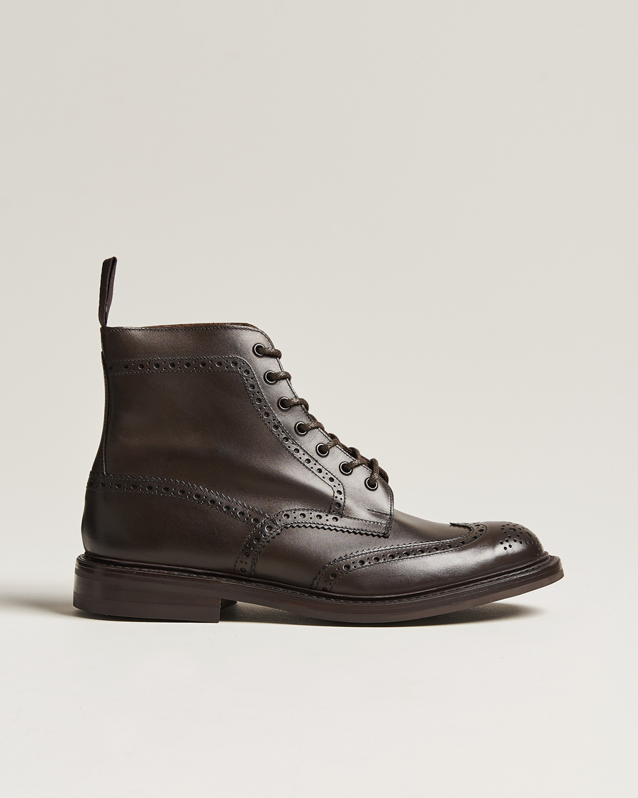 Tricker's Stow Dainite Country Boots Espresso Calf