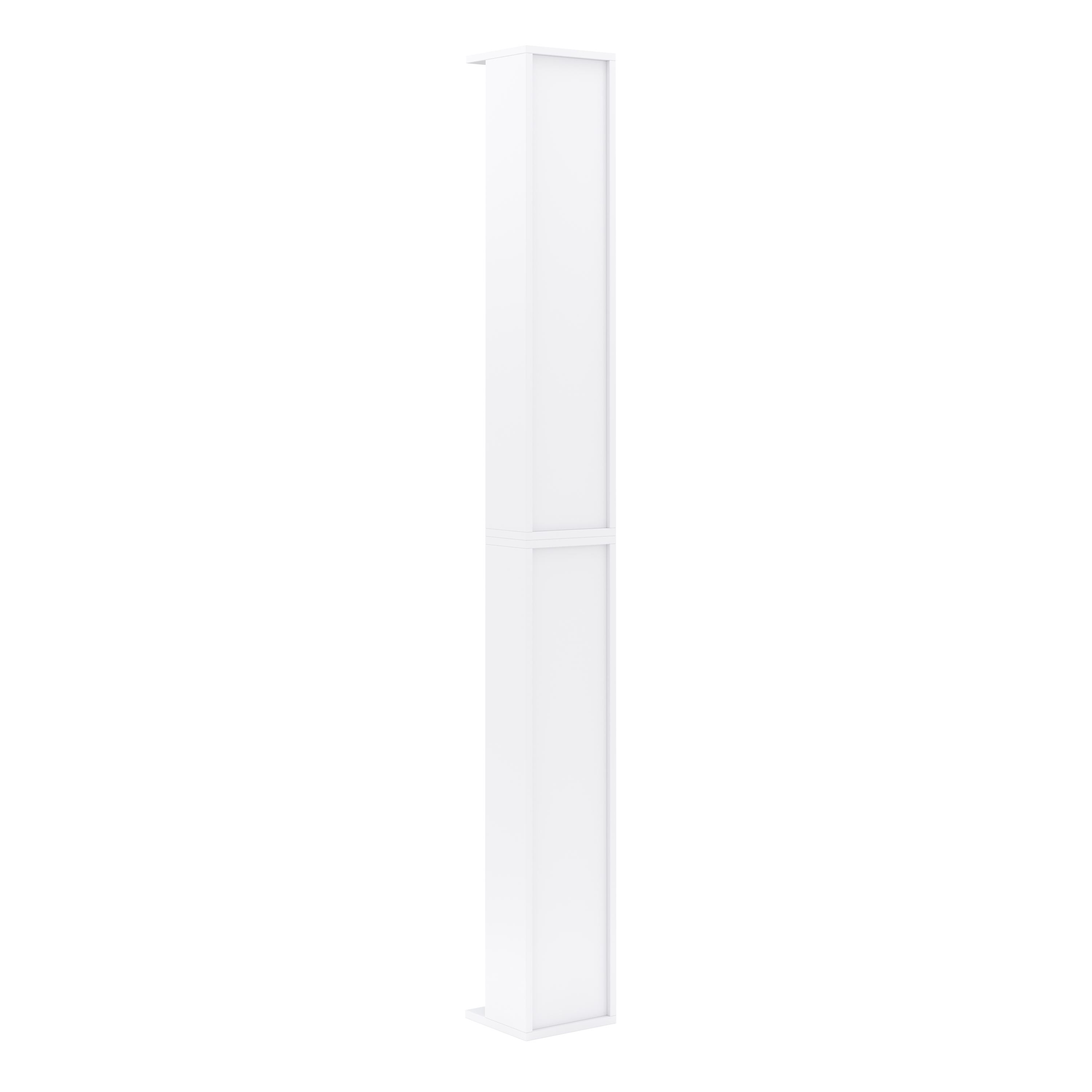 Bücherregal LIBERTY 21 x 184 cm weiss