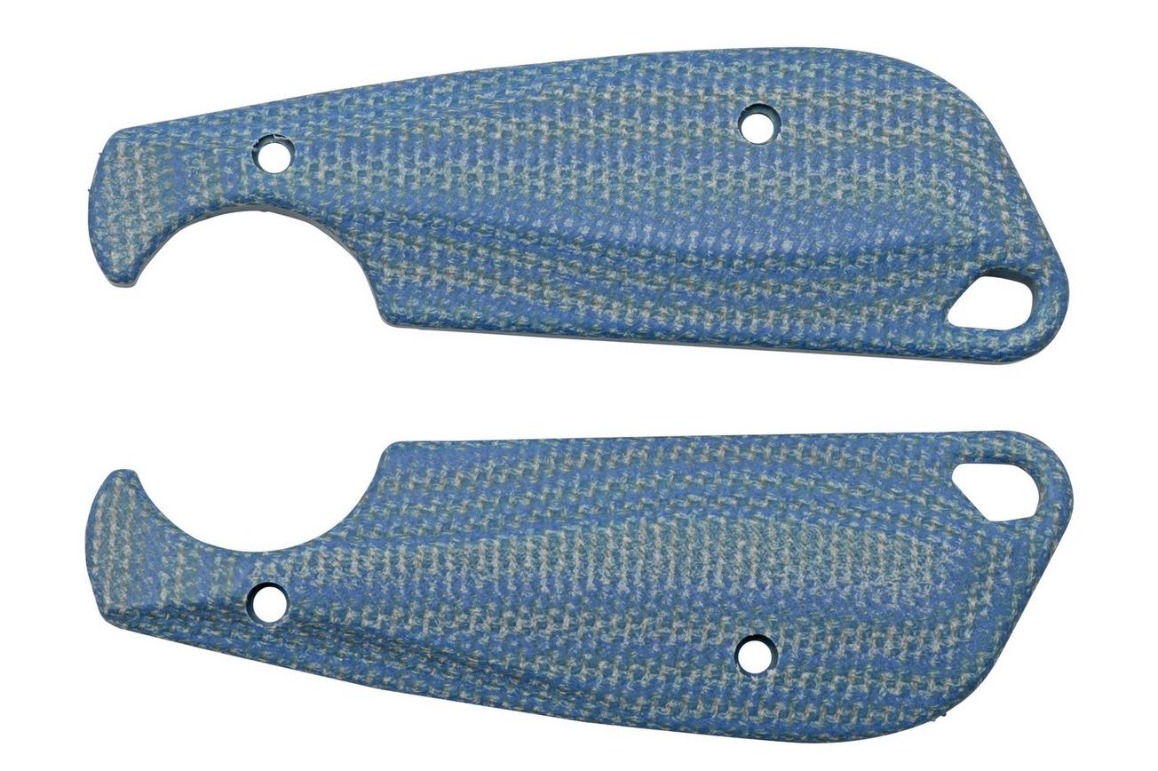 Flytanium CRKT Minimalist Flex FLY-1100BL Blue Micarta Scales