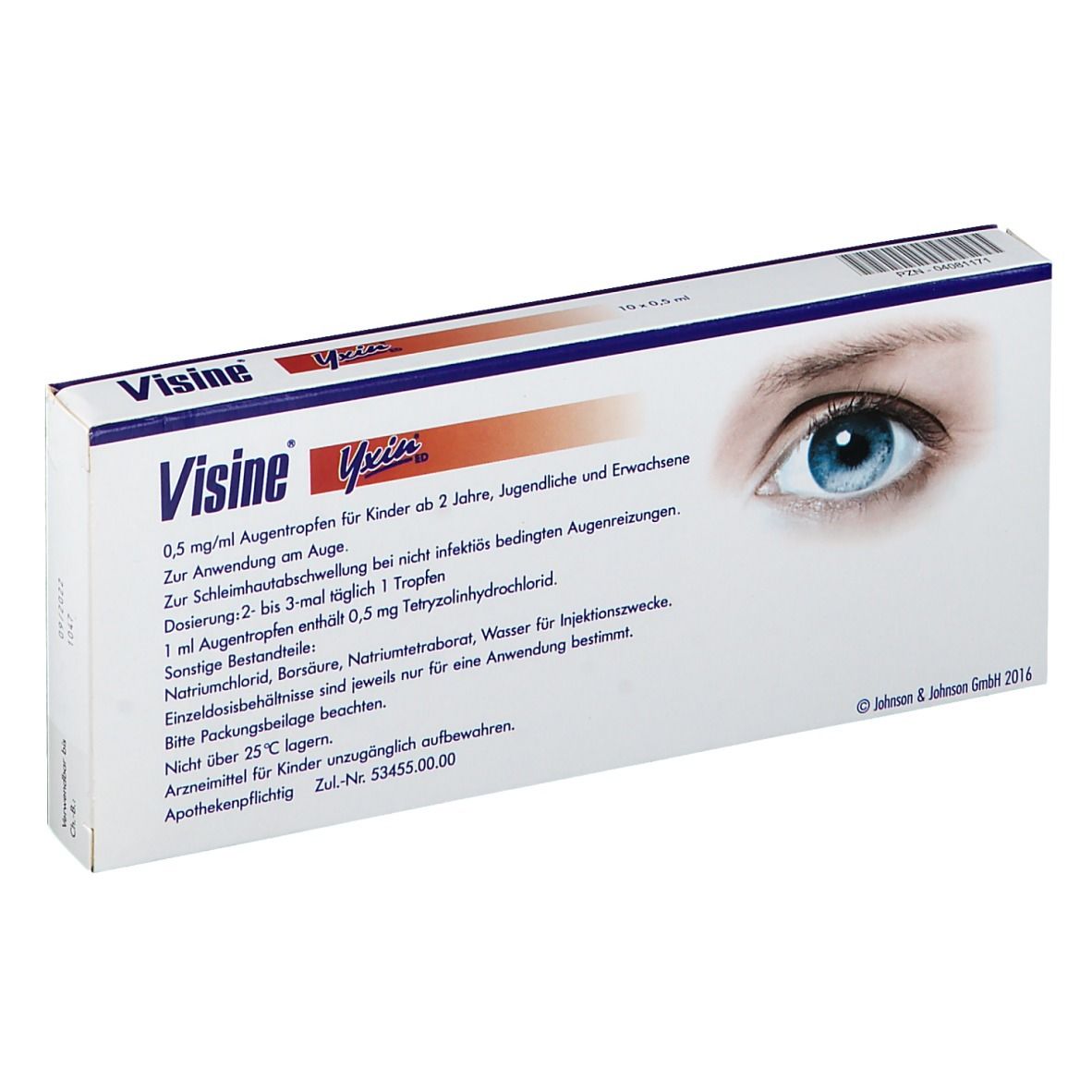Visine® Yxin® ED Einzeldosispipetten