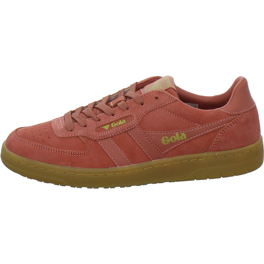 Gola Sneaker Damen Hawk Suede Rot