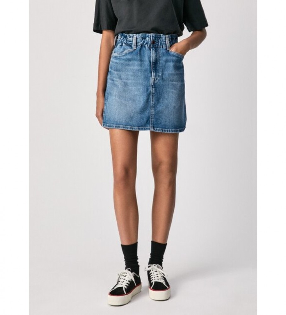 Pepe Jeans Falda Maisie denim azul