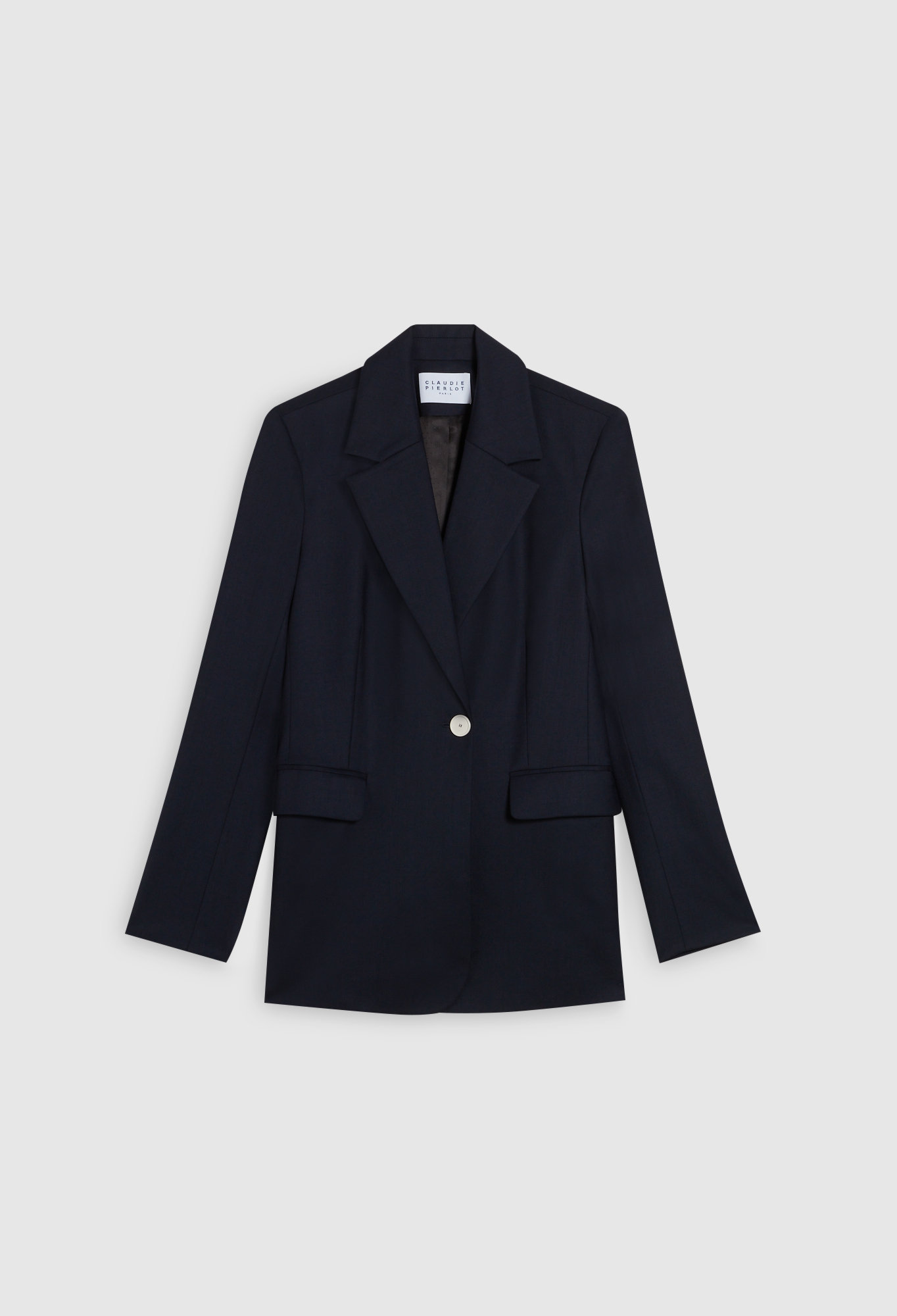 Veste en laine tra&ccedil;able