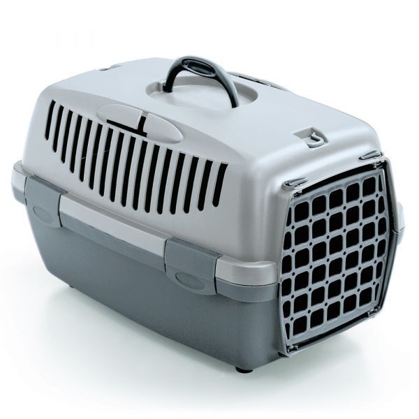 Kerbl Transportadora Gulliver 1 com Porta de Plástico Azul Ártico 48 x 32 x 31 cm