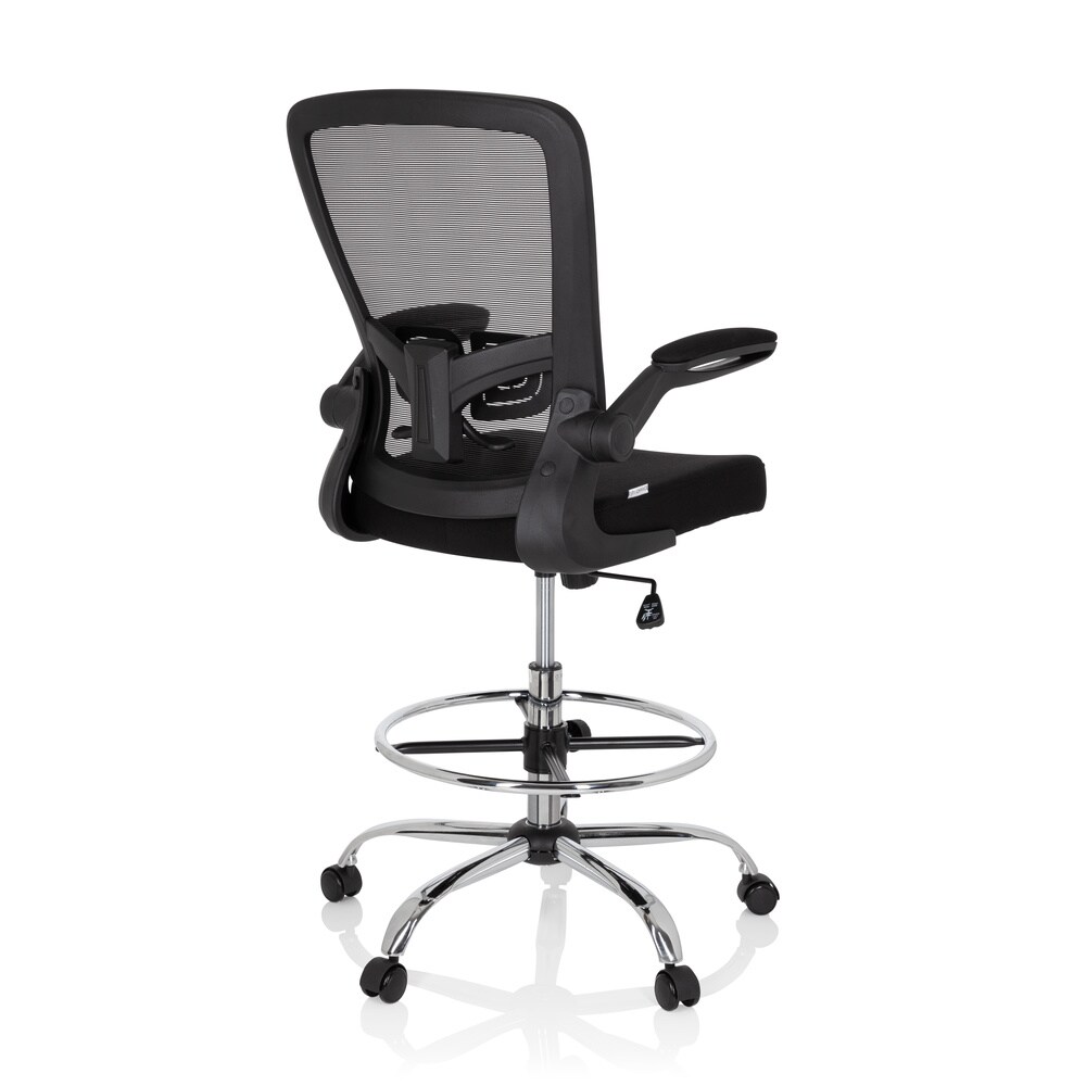 Counterstuhl VENDO WORK Stoff/Netzstoff mit Armlehnen hjh OFFICE