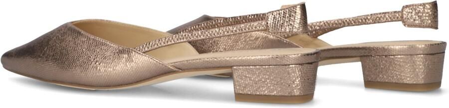 PETER KAISER Slingbacks Dames 79443 Maat: 37 Materiaal: Textiel Kleur: Brons
