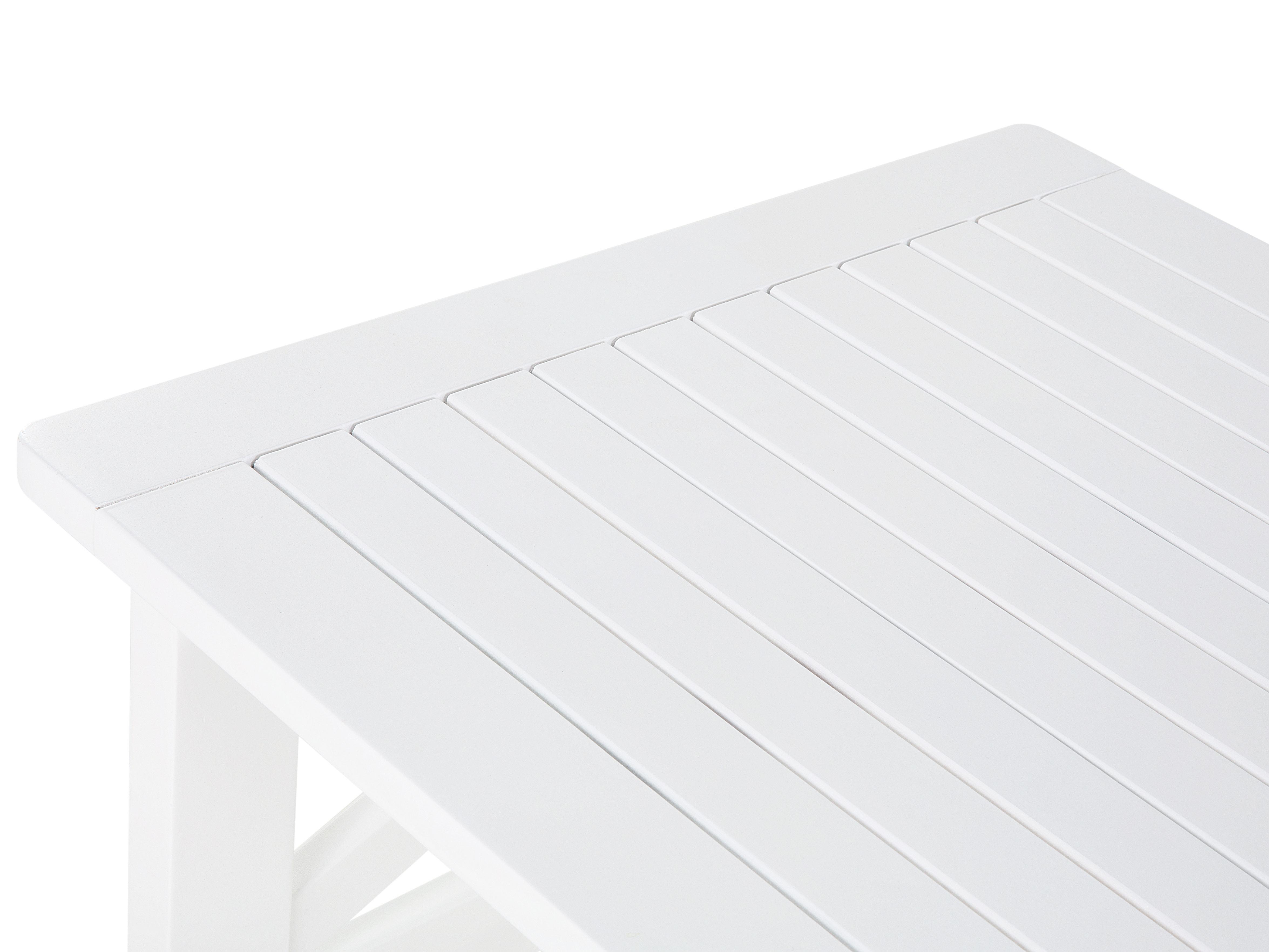Tuin eettafel BALTIC 55 cm 100 cm Acaciahout Wit