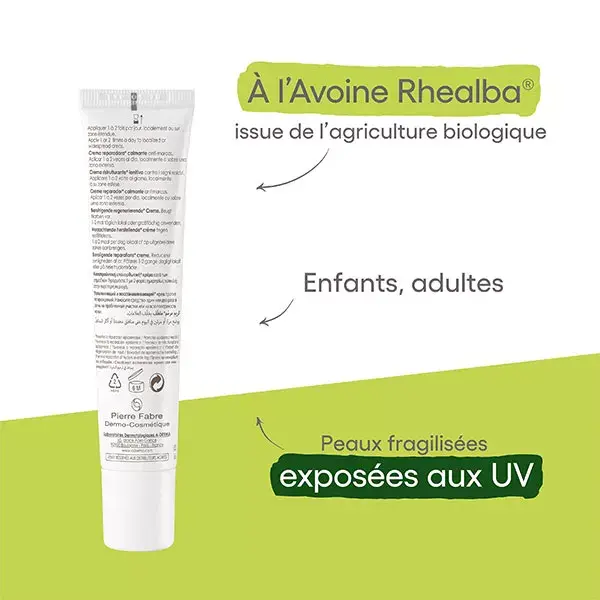 A-Derma Epitheliale AH Creme Reparador Ultra Protetor Anti-Marcas FPS 50+ 40ml