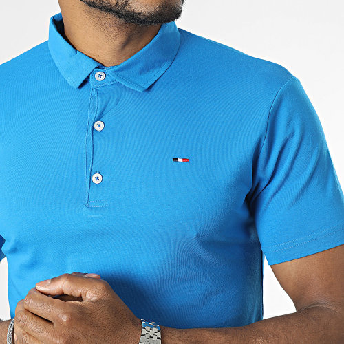 Polo Manches Courtes Bleu