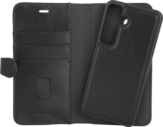 Buffalo 2-i-1 Samsung Galaxy S24 pungetui (sort)