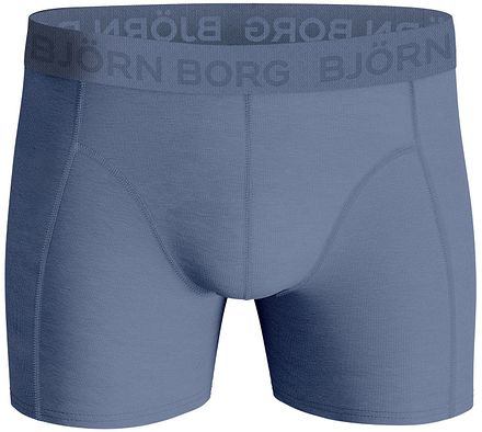 Bjorn Borg Boxers Cotton Stretch 3-Pack Blauw 10002349-MP010 kopen