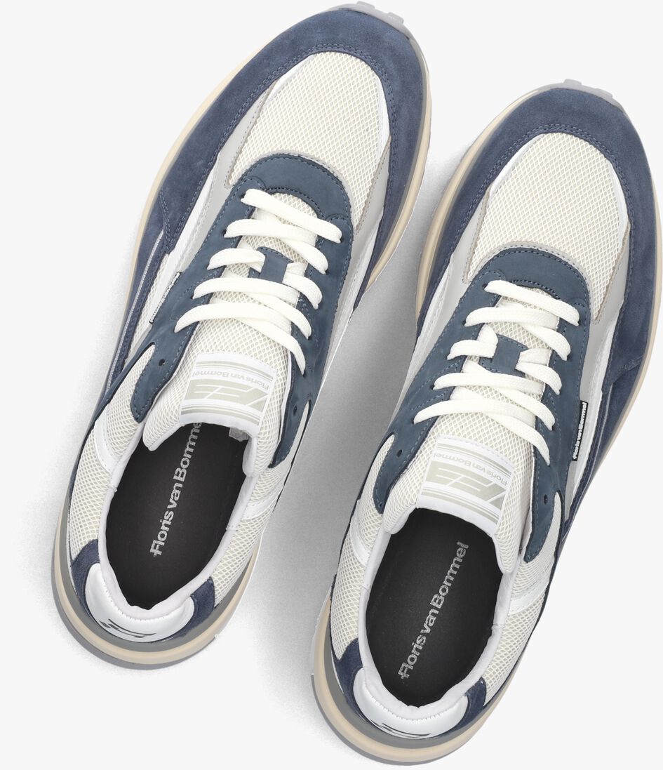 blauwe floris van bommel lage sneakers sfm-10172 de gripper