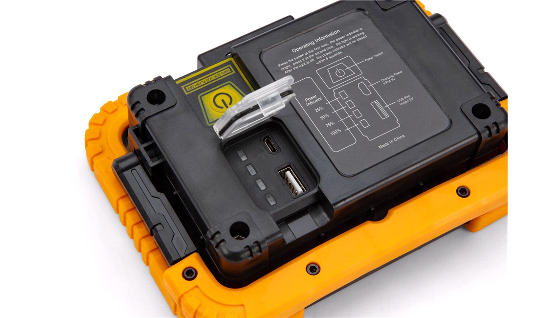 LED arbejdslampe 10W genopladelig