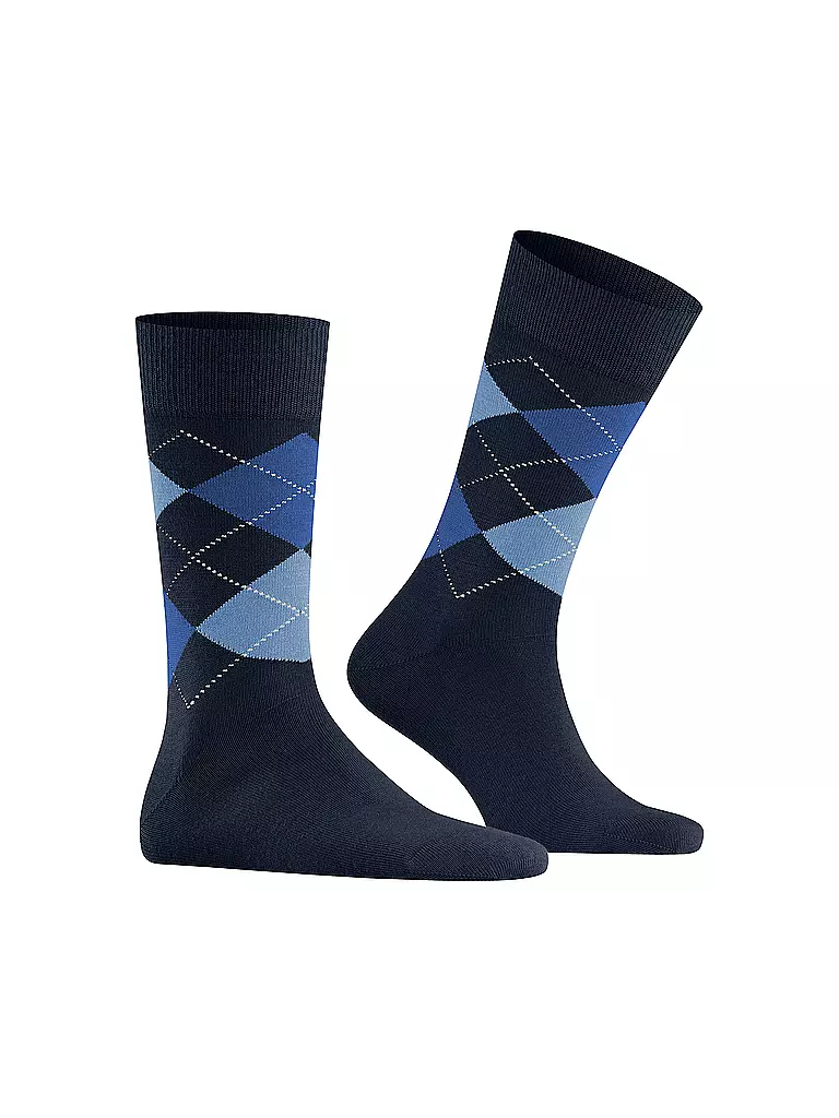 BURLINGTON Herren Socken EDINBURGH marine dunkelblau