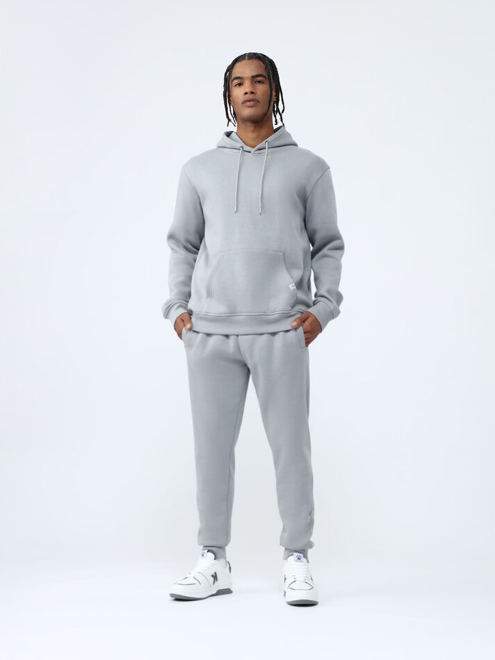 Calça jogger básica - Cinza Pérola
