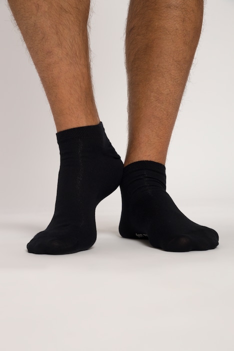 Sneakersocken, 2er Pack, uni