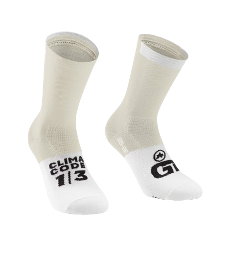 Assos GT C2 Cykelstrømper, Moon Sand