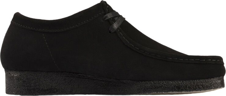 Clarks Originals Wallabee Black Sde, G, 7 Black suede