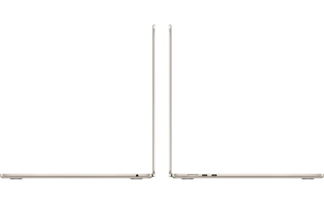 Apple Notebook »Apple MacBook Air 15 Zoll (2024)« 38,91 cm / 15,3 ″ Apple M3 1.000 GB SSD