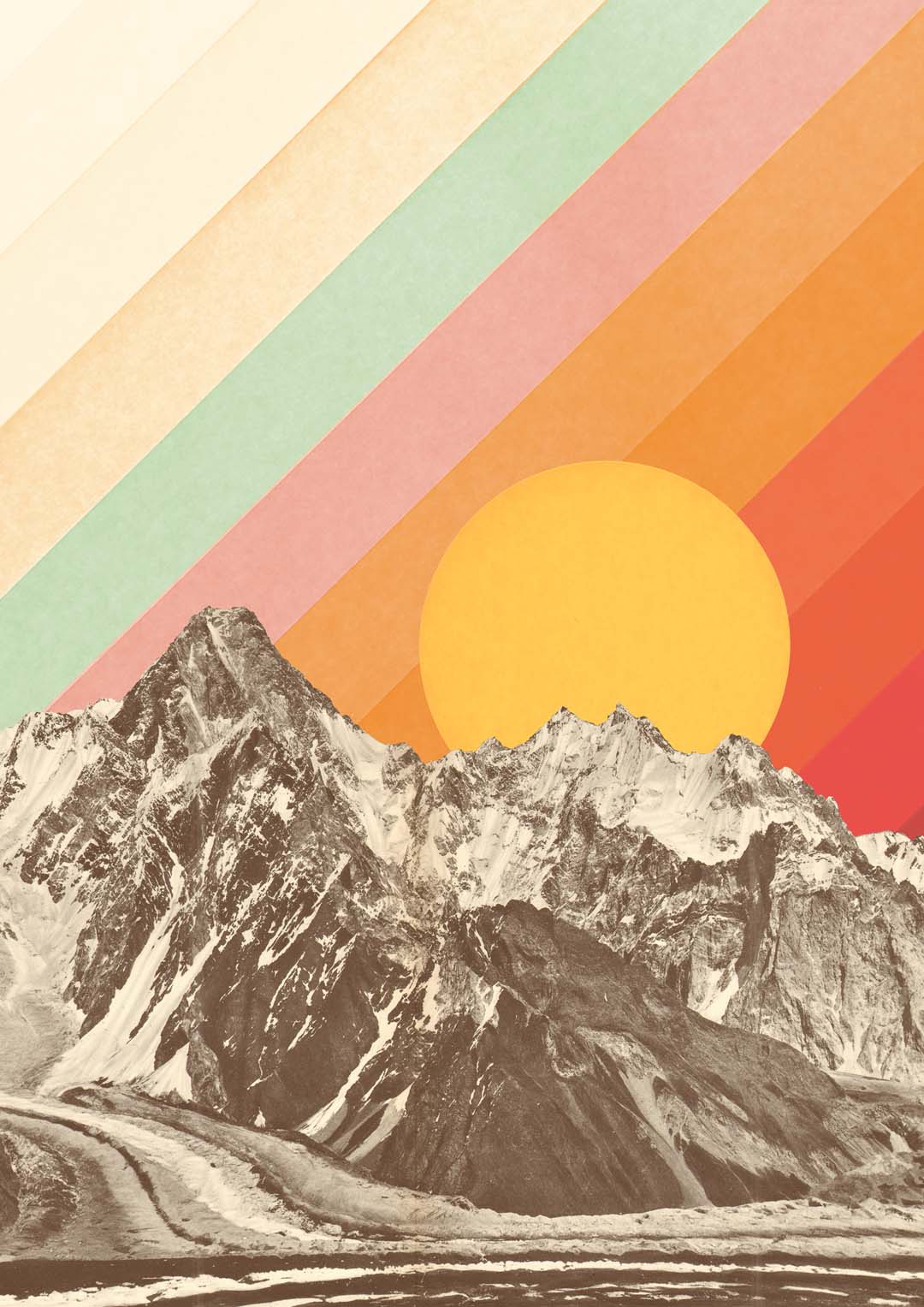 Berglandschaft n1 von Florent Bodart