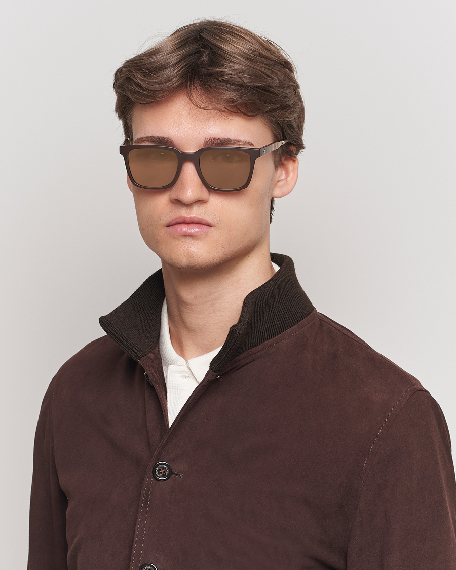Oliver Peoples Mr. Federer Sunglasses Matte Umber