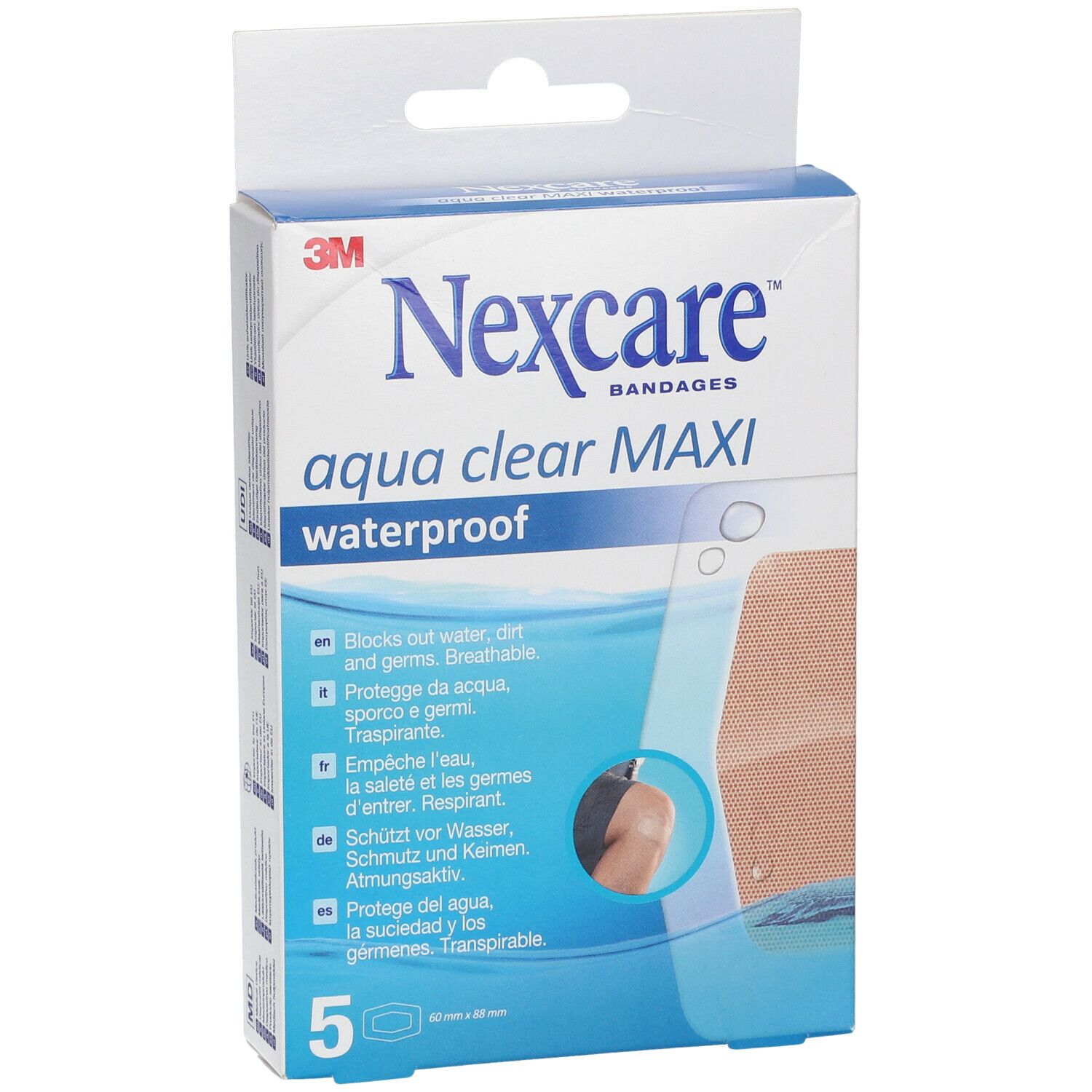 Nexcare™ aqua clear Maxi waterproof 60 x 88 mm