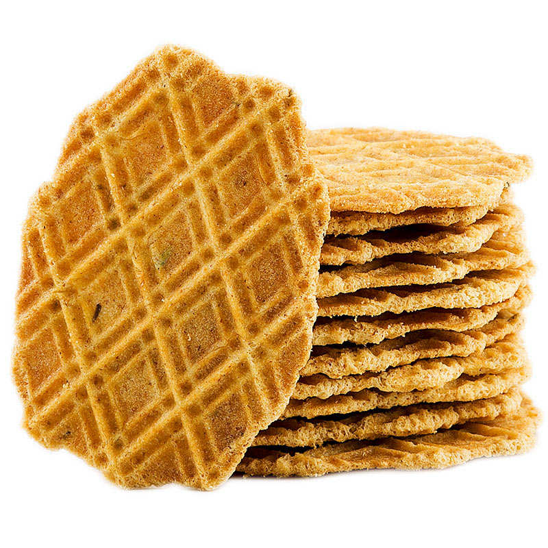 Biscuits apéritifs hollandais au romarin & sel marin
