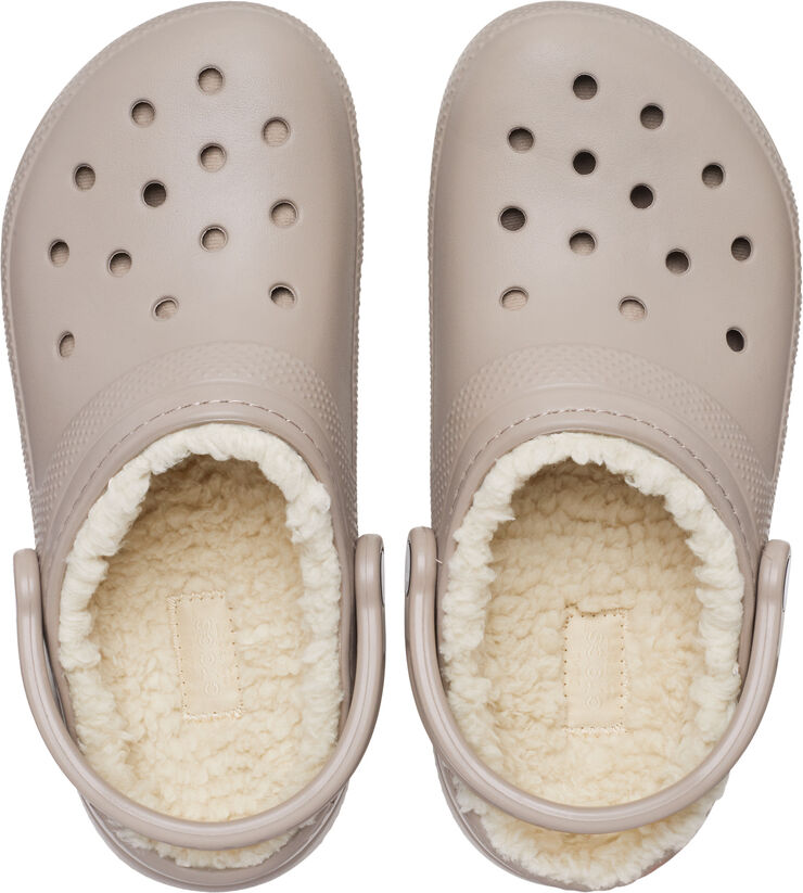 Crocs Classic Lined Clog Mrm/Bone Mushroom/bone