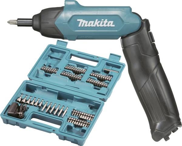 Makita DF001DW schroefmachine set incl 81-delige accessoireset