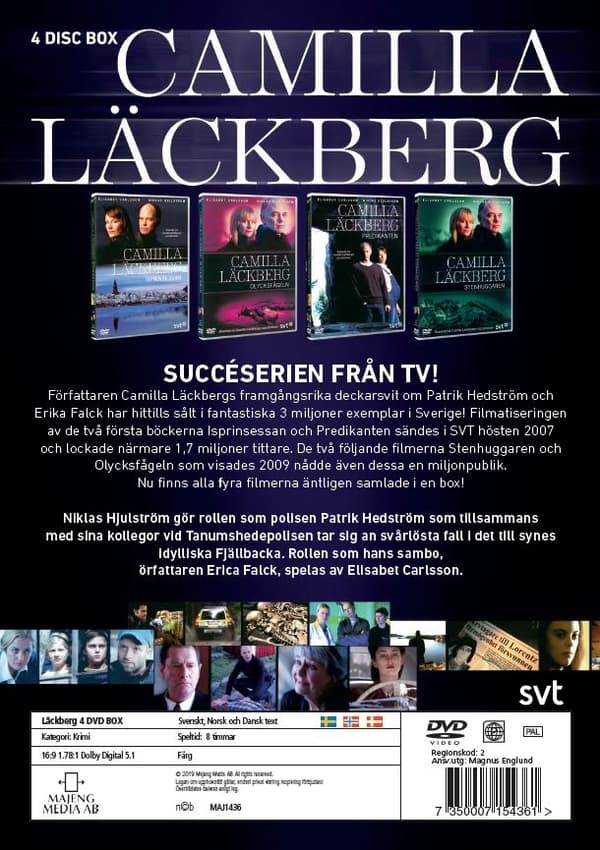 Camilla Läckberg - Box (4 disc)