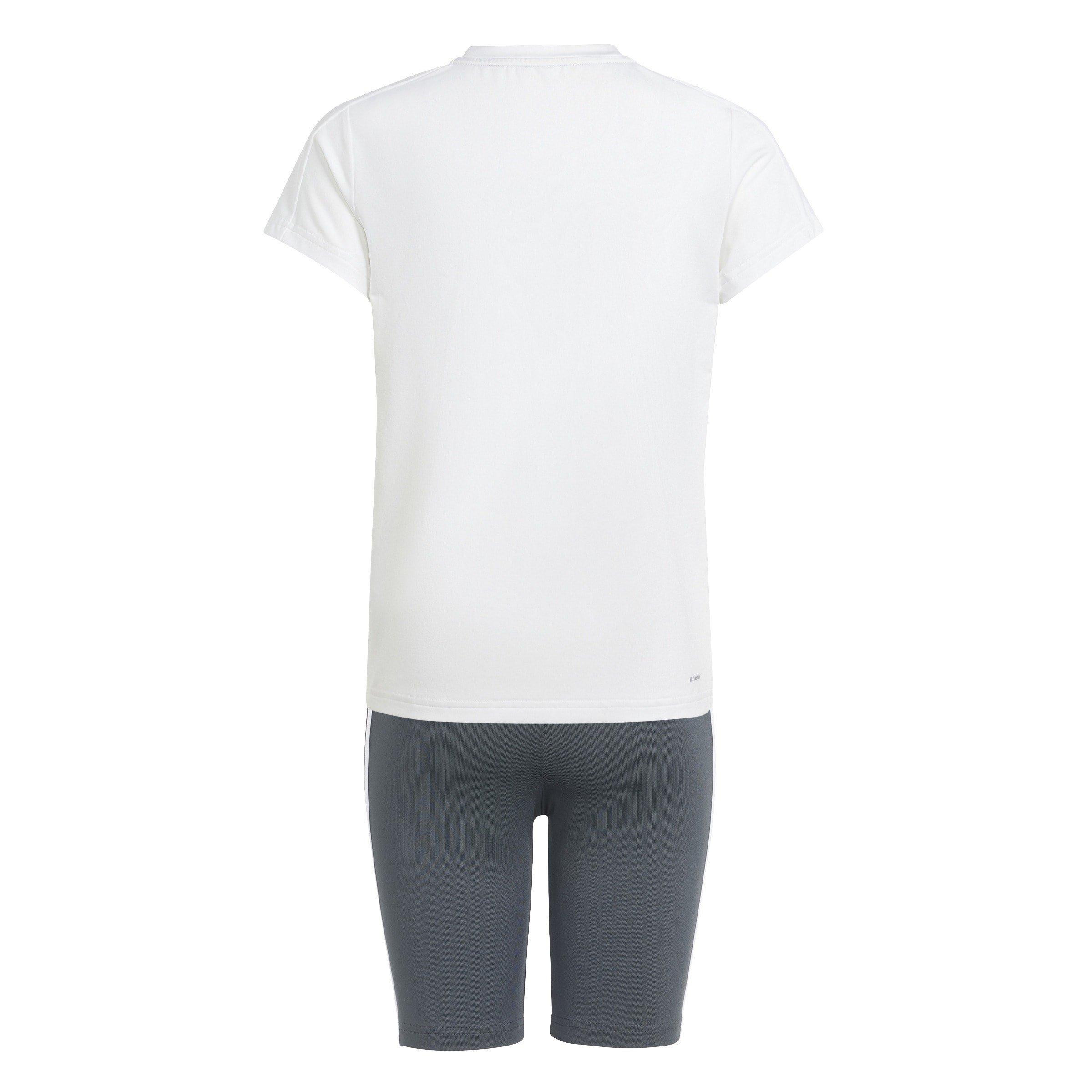 adidas Train Essentials T-Shirt and Shorts Set Juniors