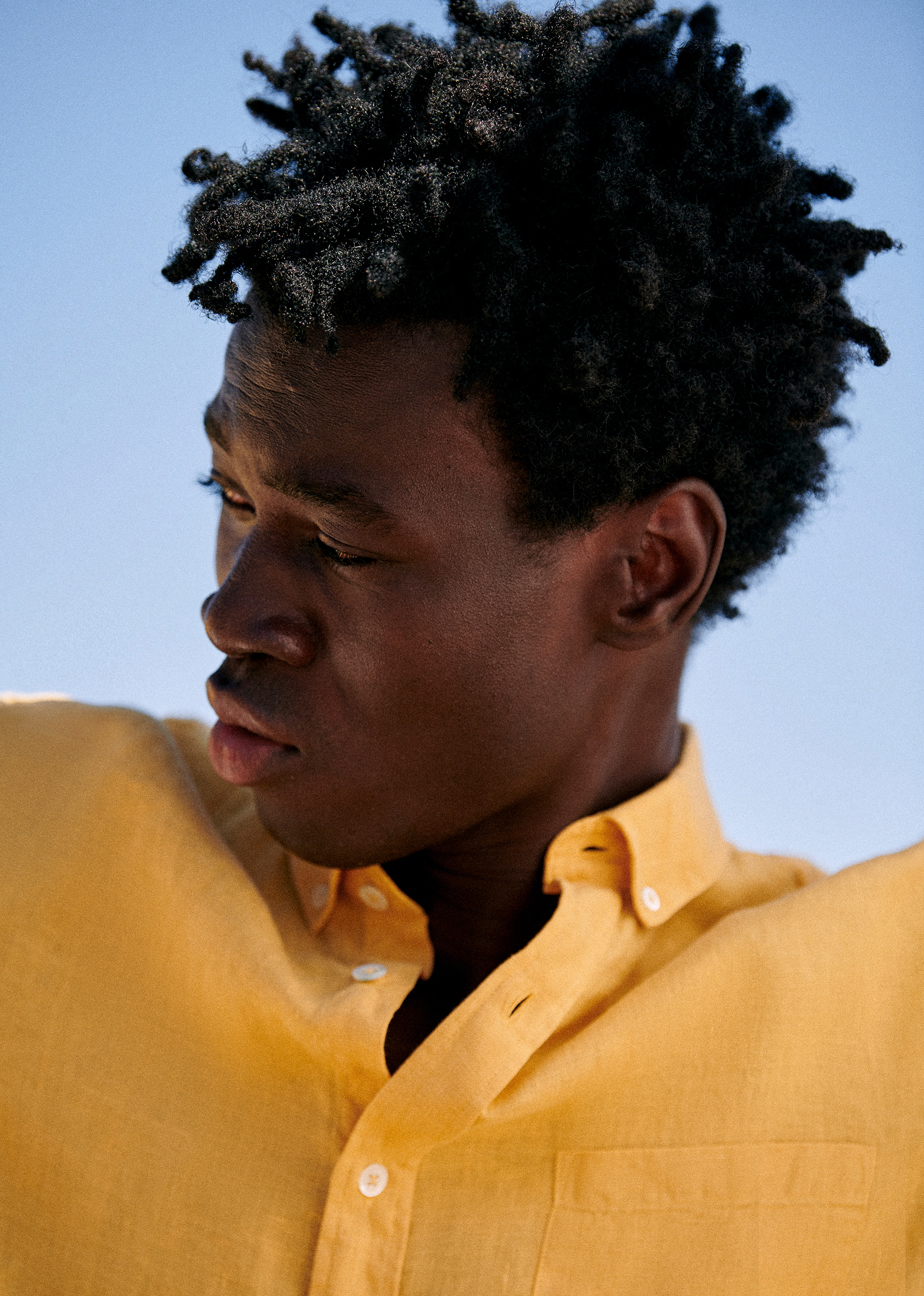 Chemise Charlie Lin - Jaune - LES COMPOSANTES/DÉCOUVRIR 5906660