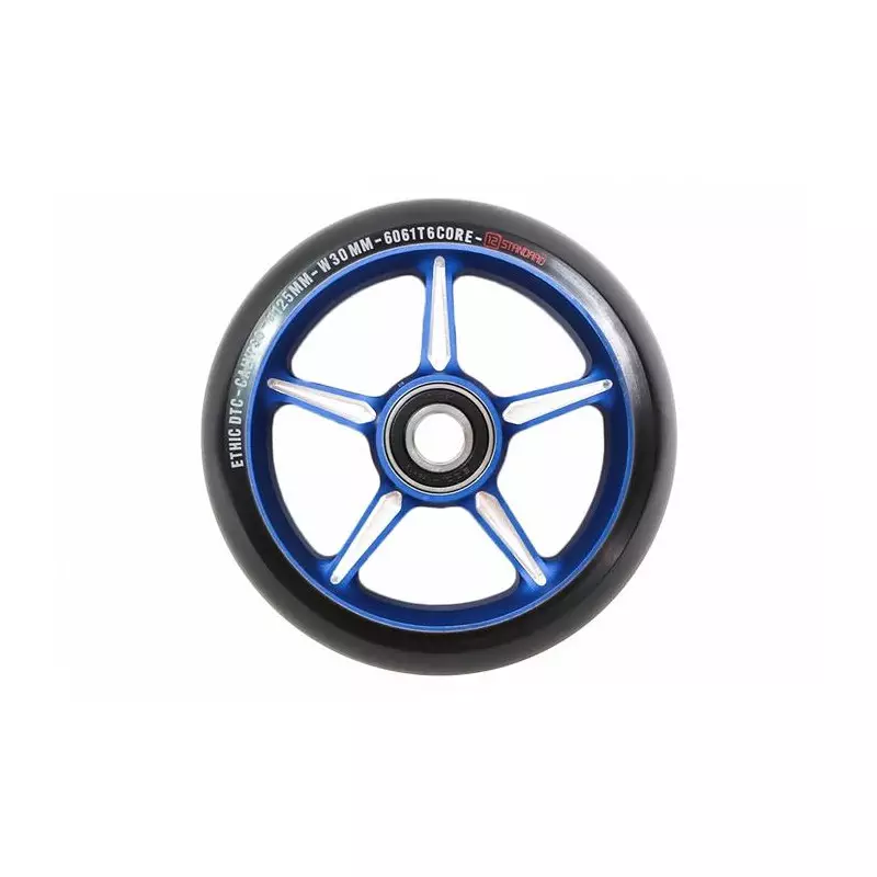 Roue Trottinette ETHIC DTC Roue Calypso V1.5 Bleu 125mm