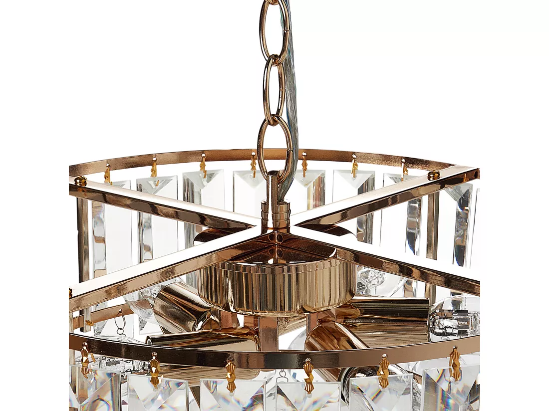 Lustre ACHEIRO S Cristal Doré