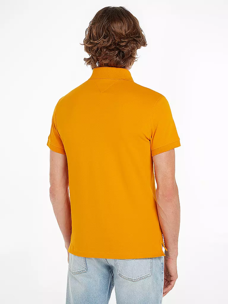 TOMMY HILFIGER Poloshirt Slim Fit orange