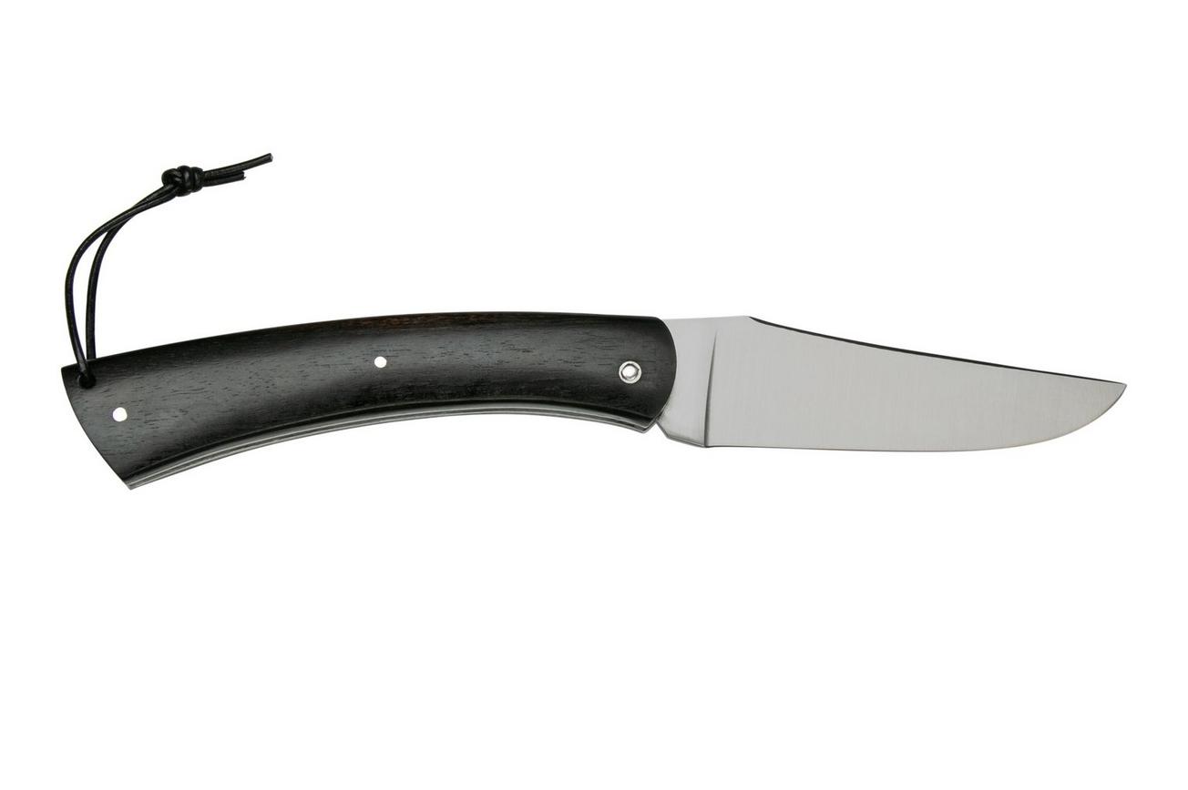 Laguiole en Aubrac Camembert Ebony CAM99EBI ebbenhout, zakmes