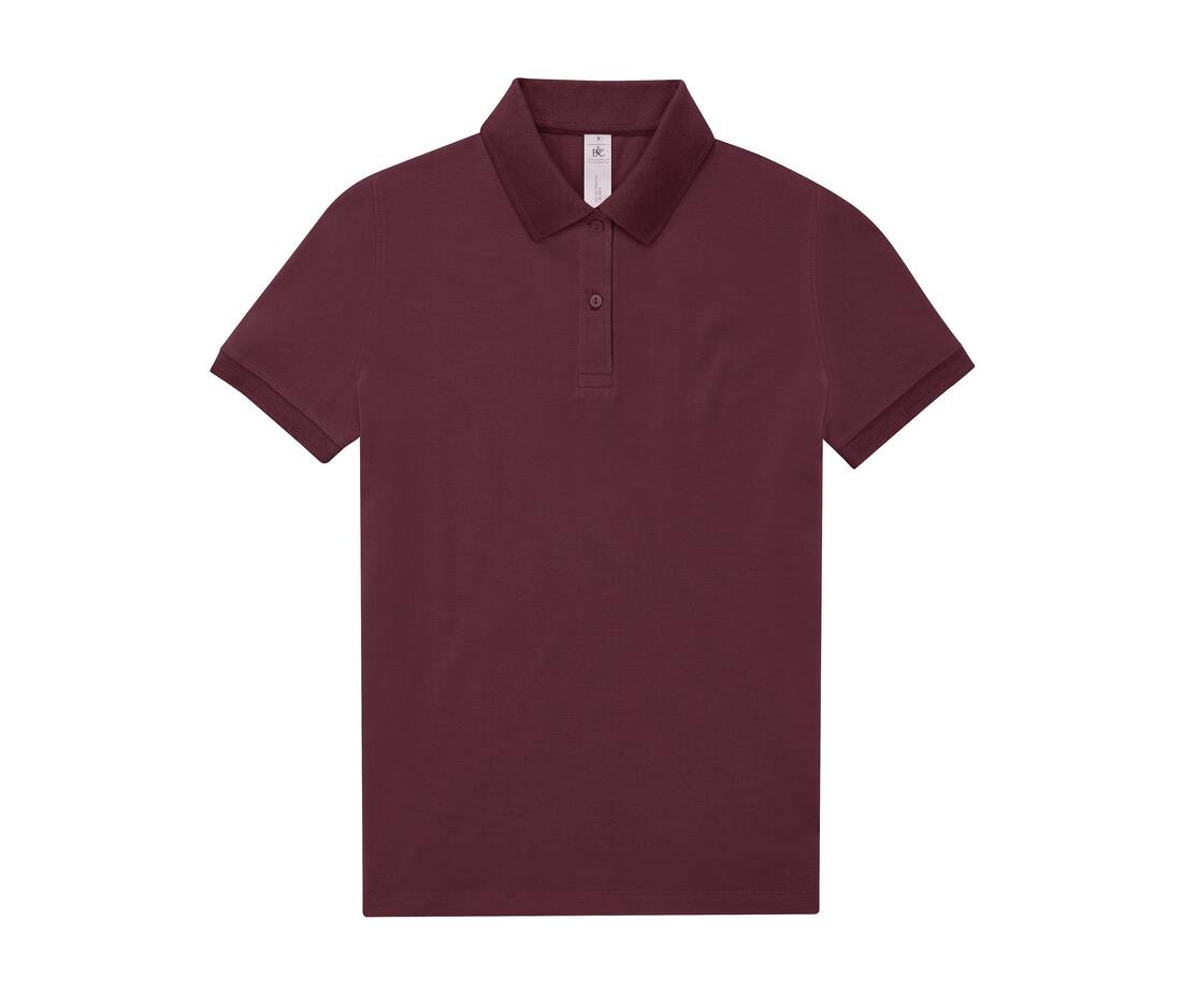 B&C BCW461 - Polo Femme Élégant en Coton Pré-Rétréci