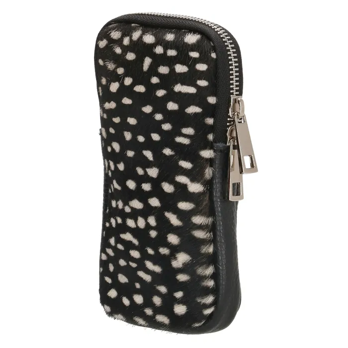 Charm London Elisa Telefoontasje Vacht Zwart – Wit