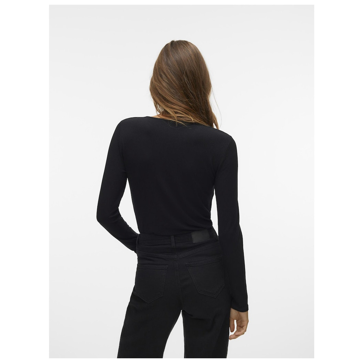 Vero Moda VMCARINA LS O-NECK TOP JRS