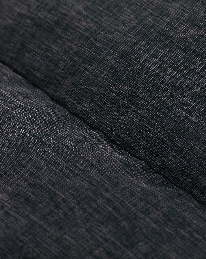 Fußsack EIGER SOFT in schwarz melange