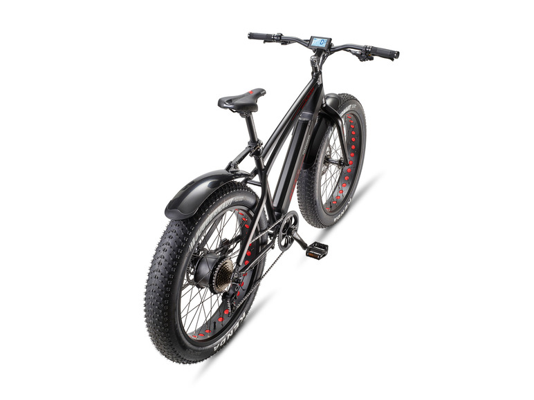 E-bike Fat bike Klimmer FM350 zwart 26