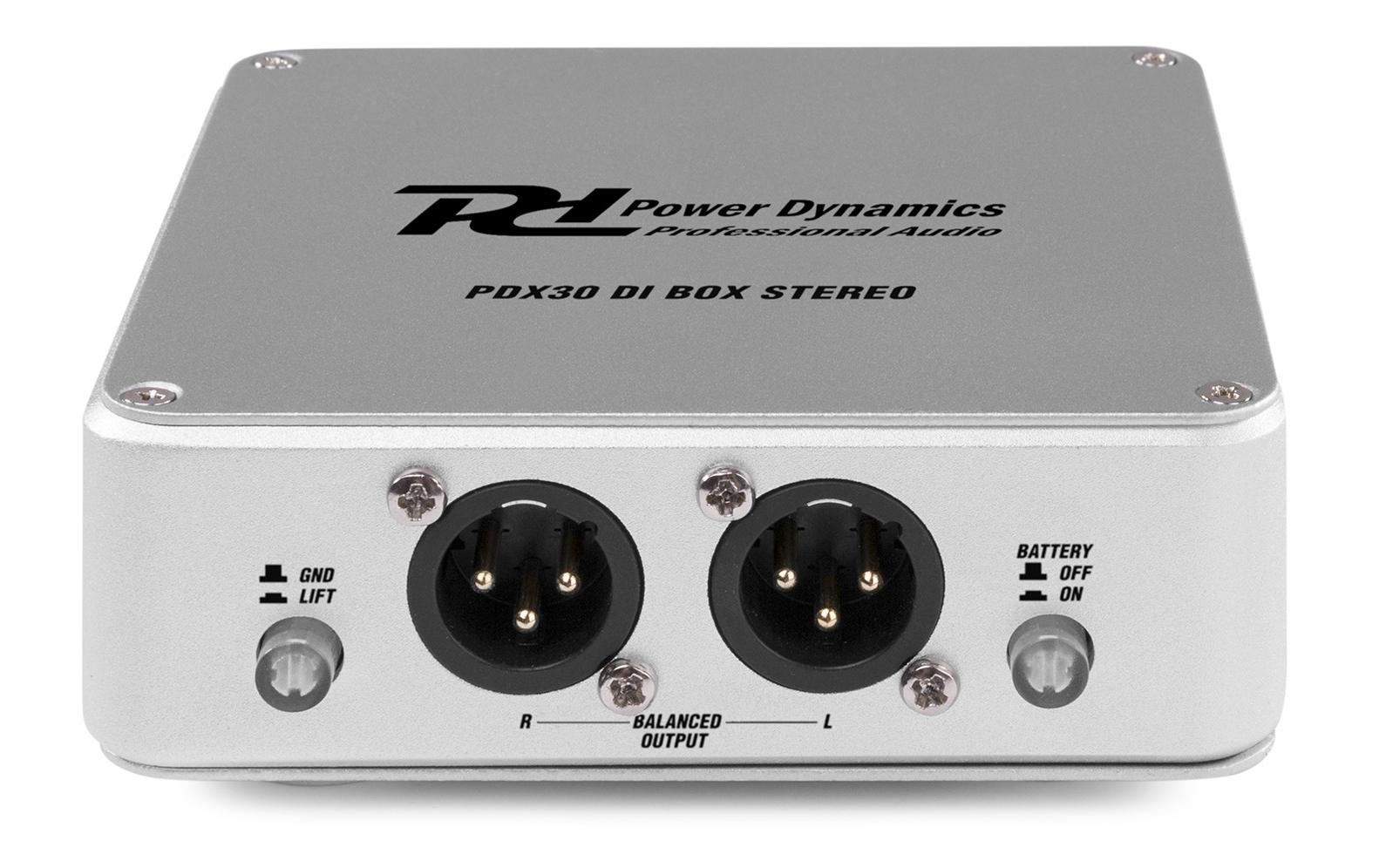 DI-Box PDX30Aktive DI-Box, Stereo