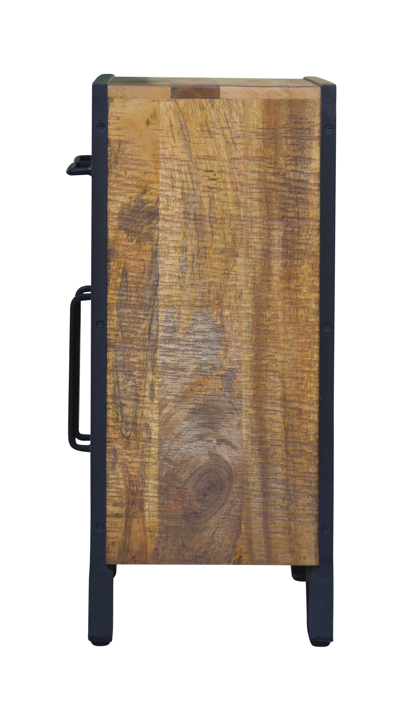 Kommode Holz Vintage BASTIAN 65 x 70 cm
