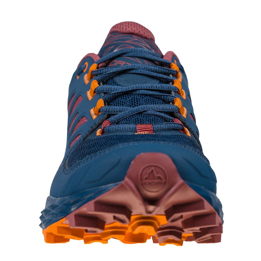 La Sportiva LYCAN II - Chaussures trail Femme denim/rouge